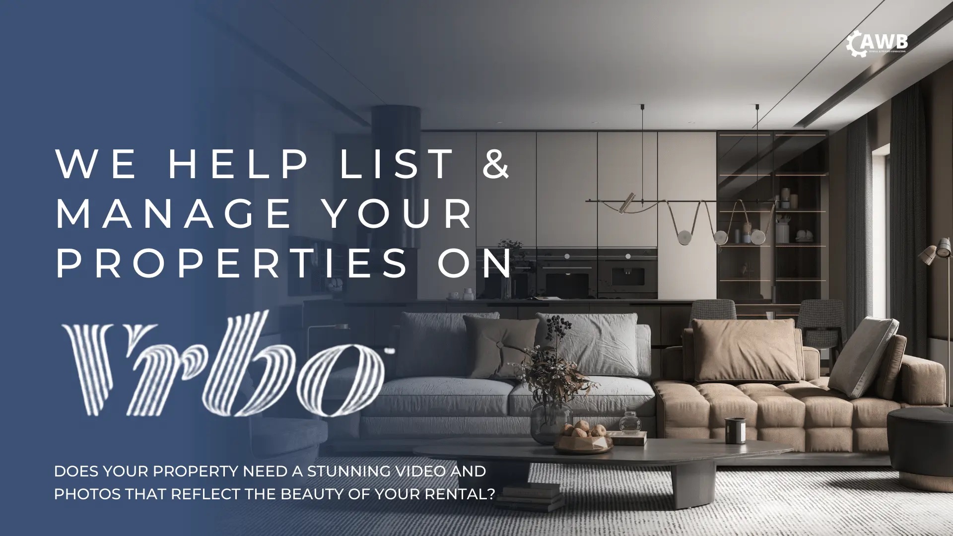 Vrbo property listing with atx web builders 